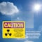 Signmission Radiation & Laser Sign, 7 in H x 10 in W, Vinyl Decal, Rectangle OS-2PACK-CR-D-710-L-10138 - alternate 2